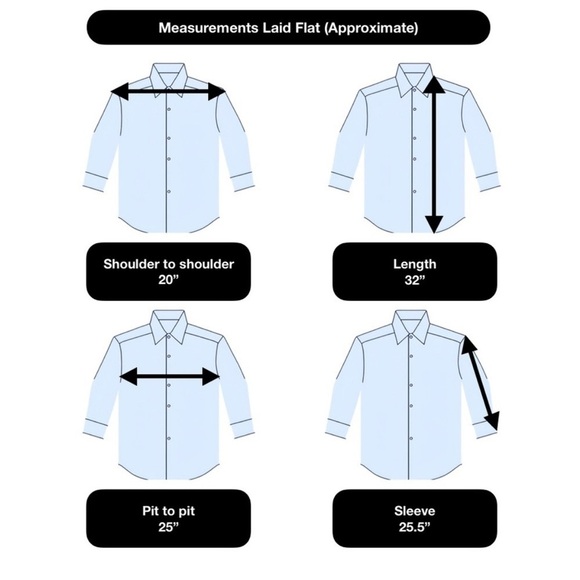 Nordstrom Mens Shop, Dress Shirt 100% Cotton, Size 16.5” 35 - Picture 9 of 10